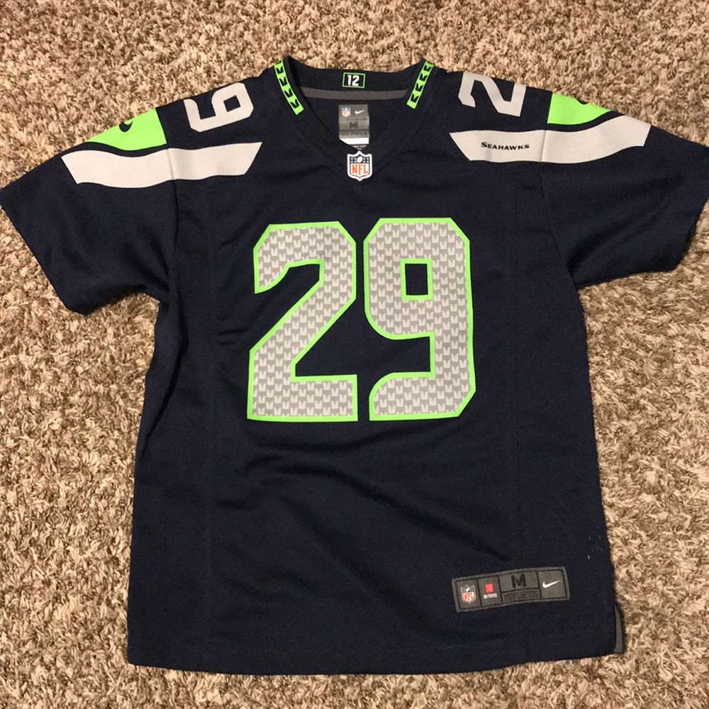 Seahawks Earl Thomas jersey kids M10/12 womens S